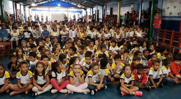 Inaugurada reforma e ampliação na Escola Olinda Maria da Cunha em Perdizes