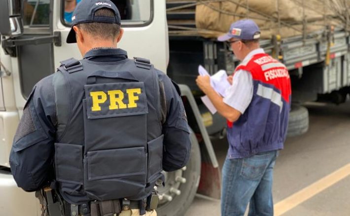 Fiscalização da Receita Estadual e PRF flagra mercadorias e veículos irregulares