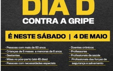 Prefeitura desenvolve Dia “D” Contra a Gripe