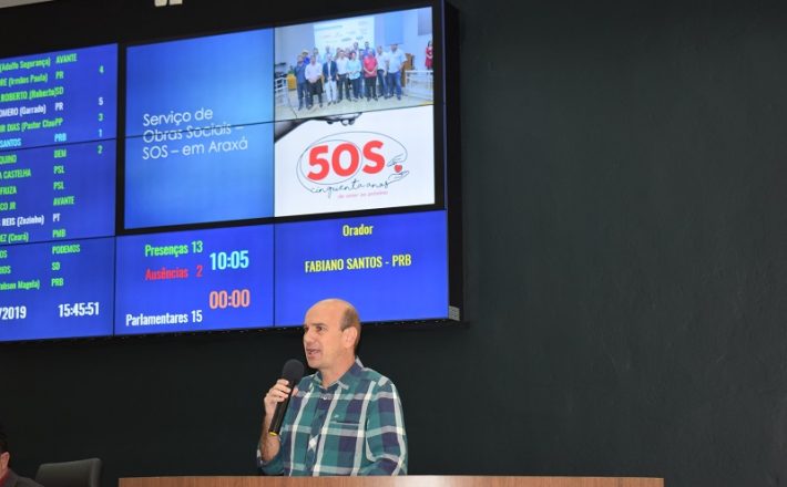 Fabiano pede estudo para repassar parte do ICMS Ecológico para reserva ambiental de Araxá