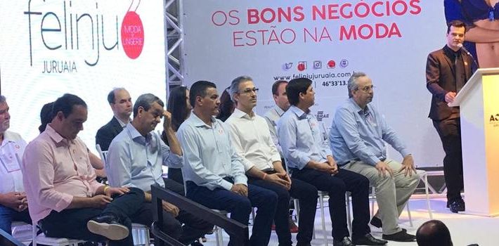 Romeu Zema cumpre agenda de trabalho em Juruaia, no Sul de Minas