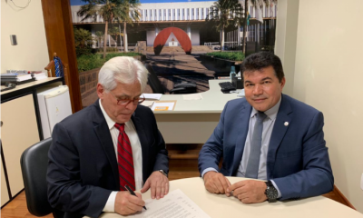 Deputado Bosco recebe em seu gabinete o presidente da Codemig