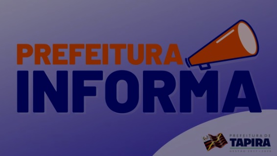 COMUNICADO: Prefeitura Municipal de Tapira
