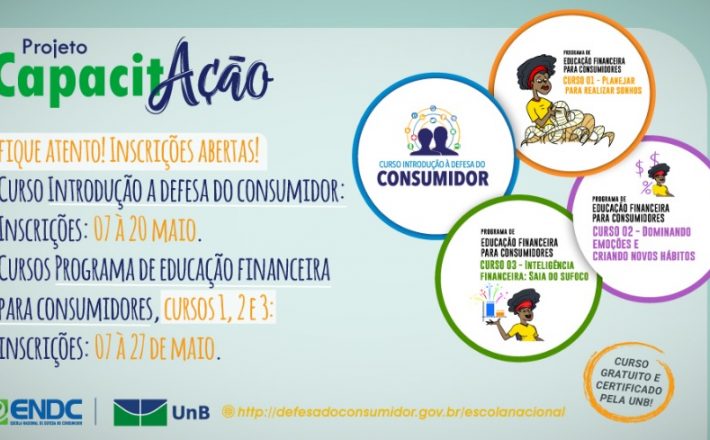Escola Nacional do Consumidor tem inscrições abertas até dia 27 de maio