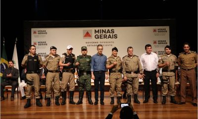 Polícia Militar recebe novas viaturas para reforço do policiamento em Araxá