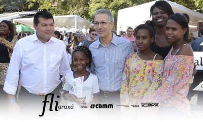 “Estou encantado”, afirmou Romeu Zema sobre o Fliaraxá