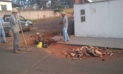 Prefeitura de Pedrinópolis inicia limpeza de galerias pluviais