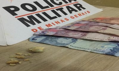 Autores de tráfico de drogas preso em Araxá