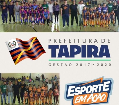 Futsal infantil de Tapira chega às finais da Copa Rio Branco