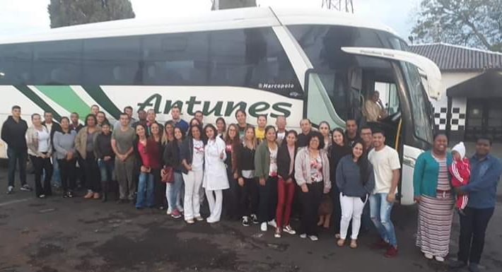 Associação leva doadores de sangue para o hemocentro de Uberaba