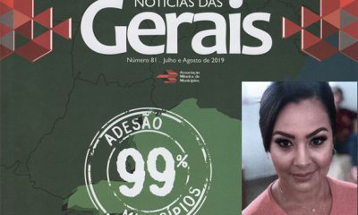 Prefeita de Tapira é destaque de revista